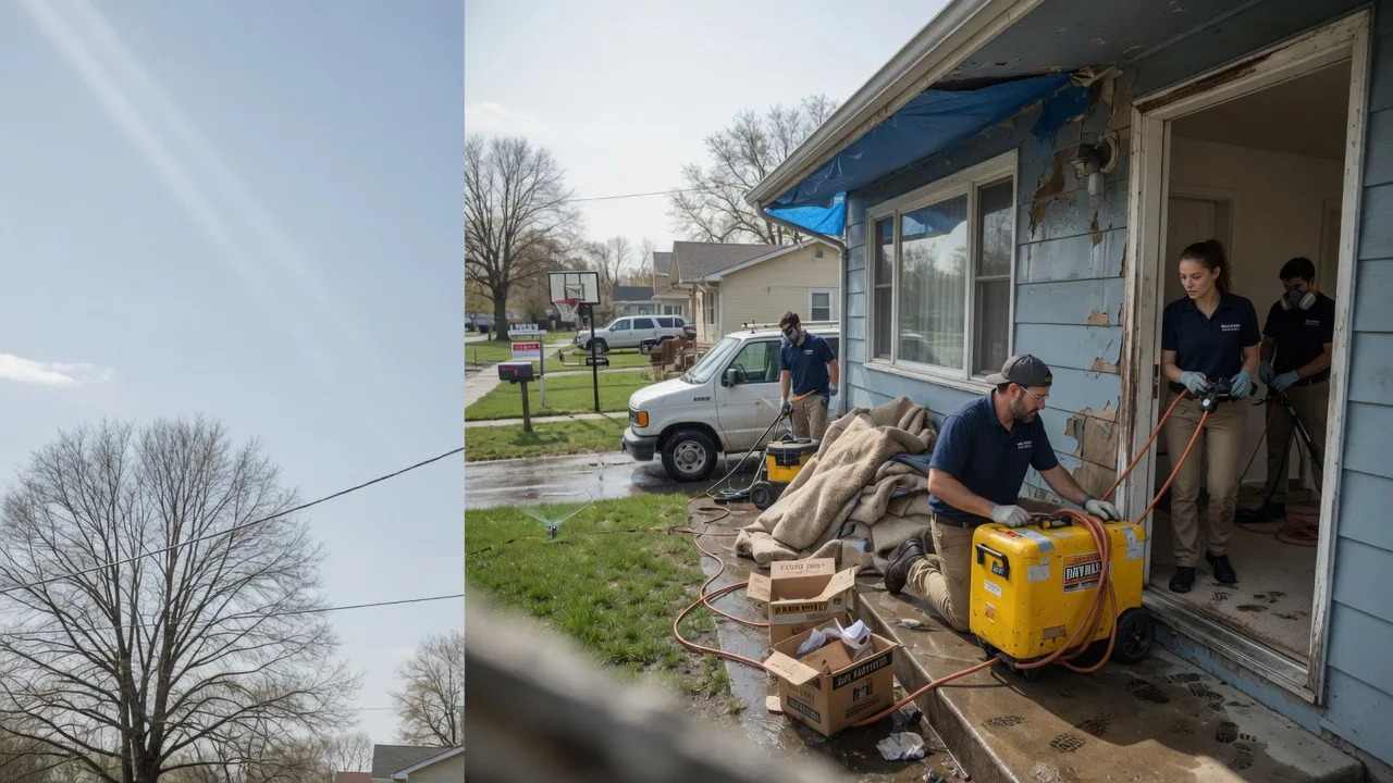 Basement Flood Cleanup in Orbisonia, PA near me